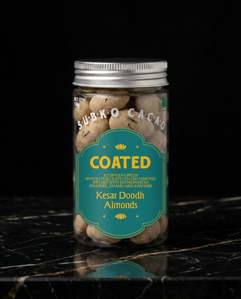 Kesar Doodh Almonds