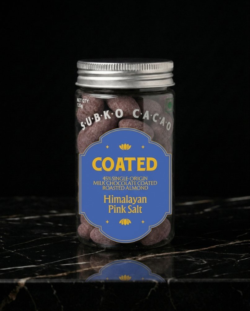 Himalayan Pink Salt Roasted Almonds — Milk Chocolate
