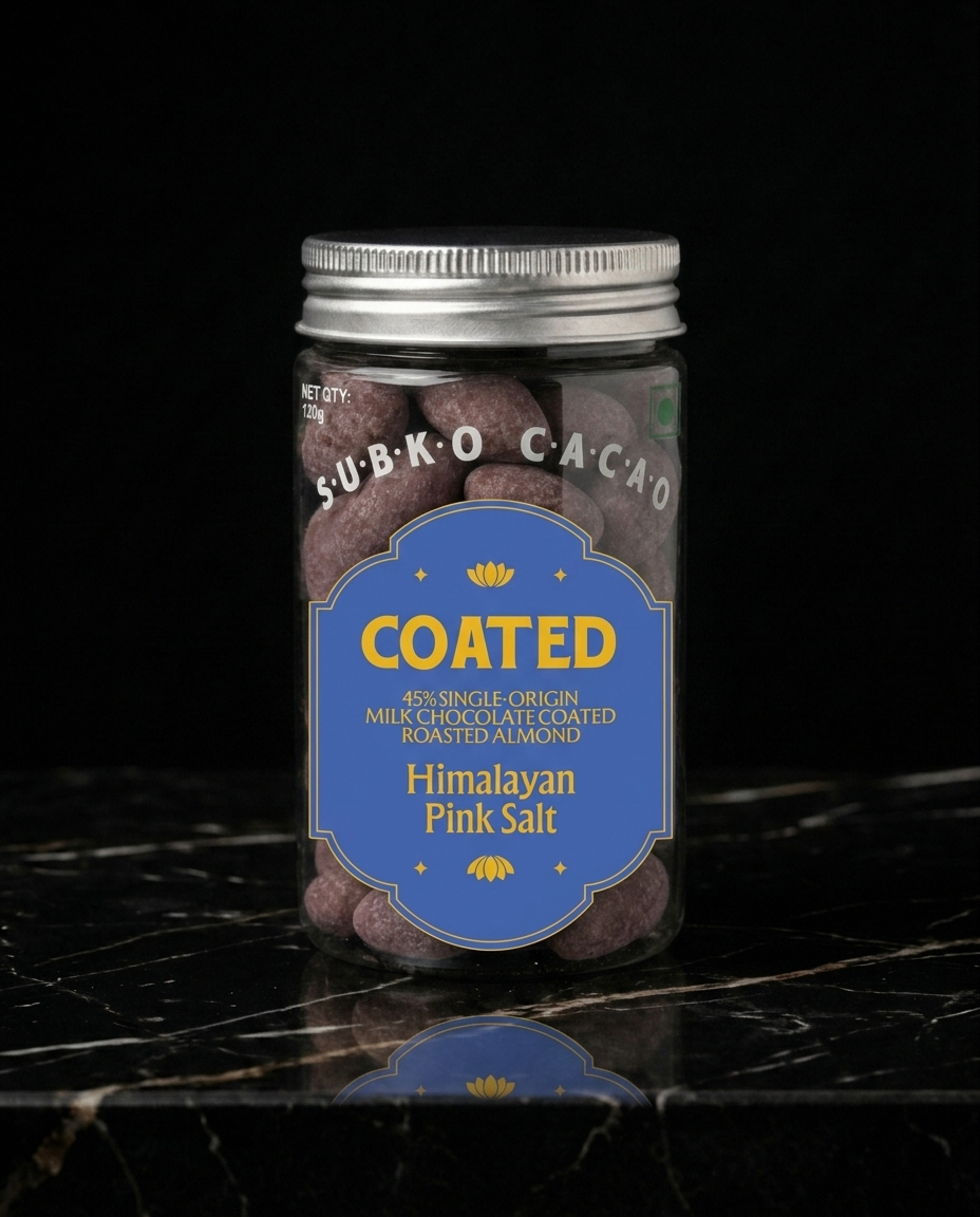 Himalayan Pink Salt Roasted Almonds — Milk Chocolate
