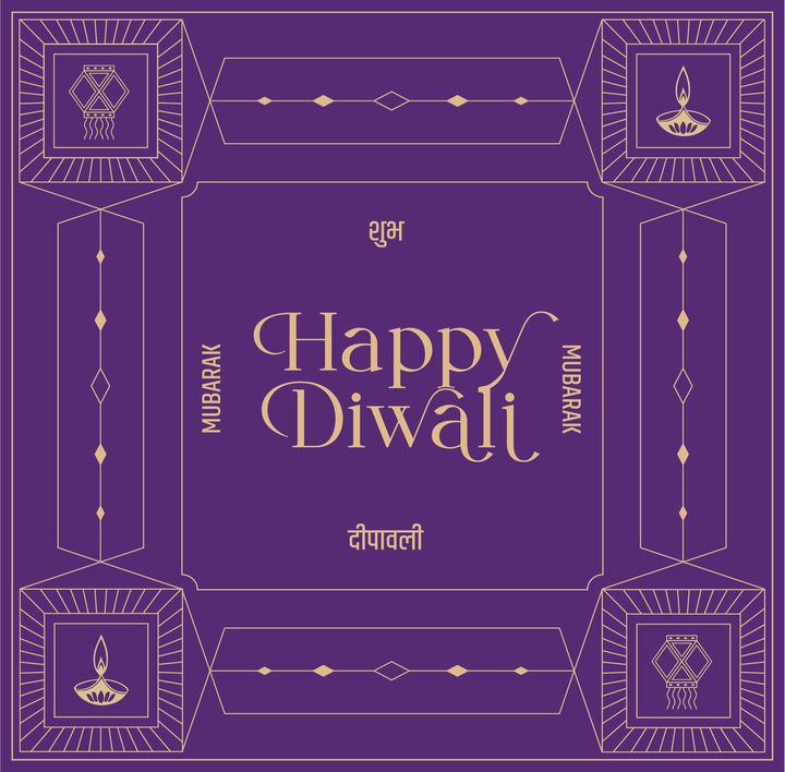 Shubh Dipawali — Purple