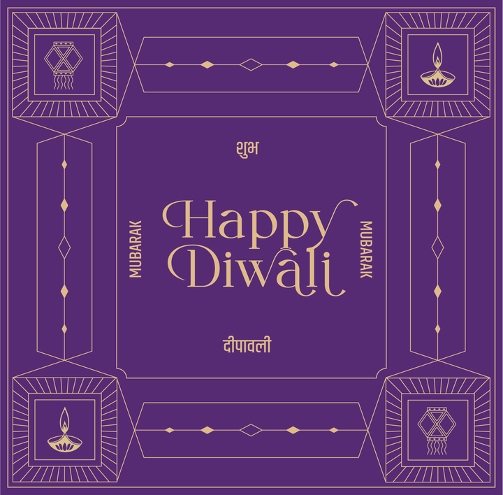 Shubh Dipawali — Purple
