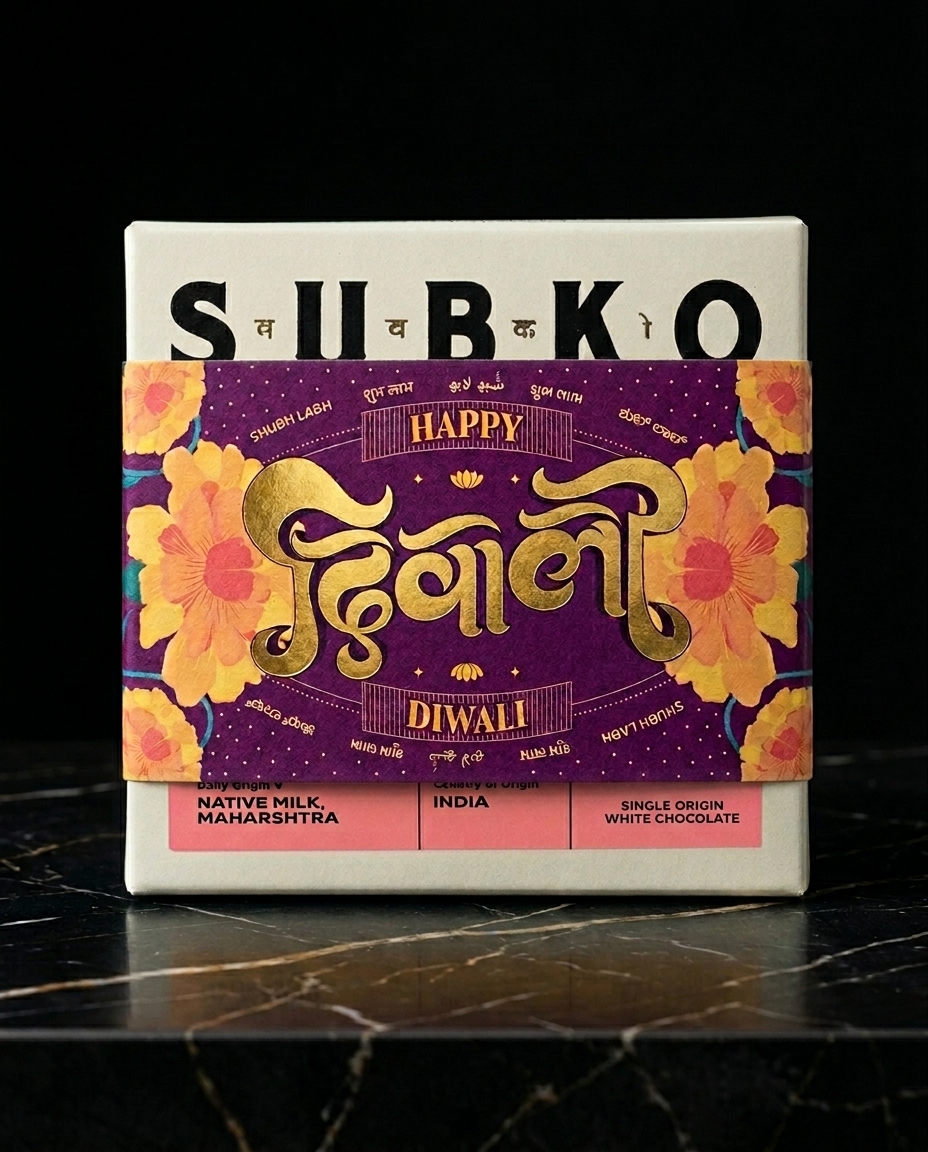 Saunf & White Chocolate Bar
